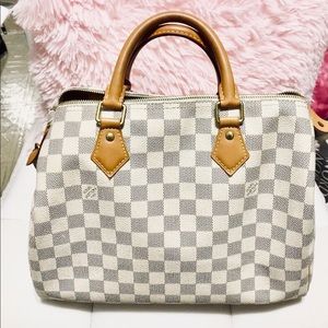 Louis Vuitton Speedy 30 Damier Azur